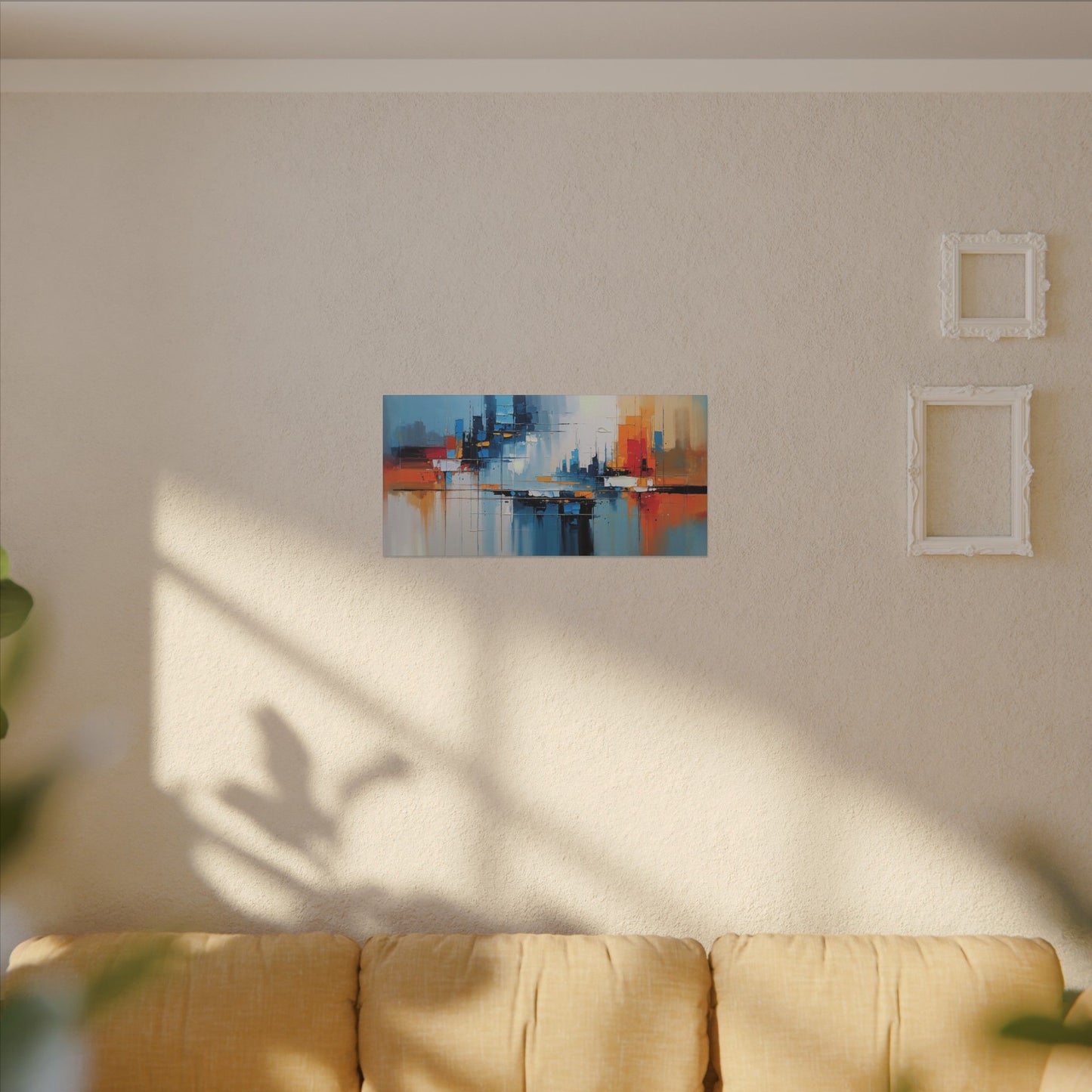 Vibrant Abstract Art Canvas Print - Multi-Size Decor